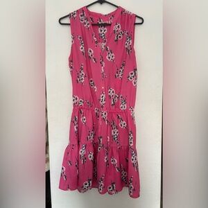 Juicy Couture Pink Floral Casual Dress